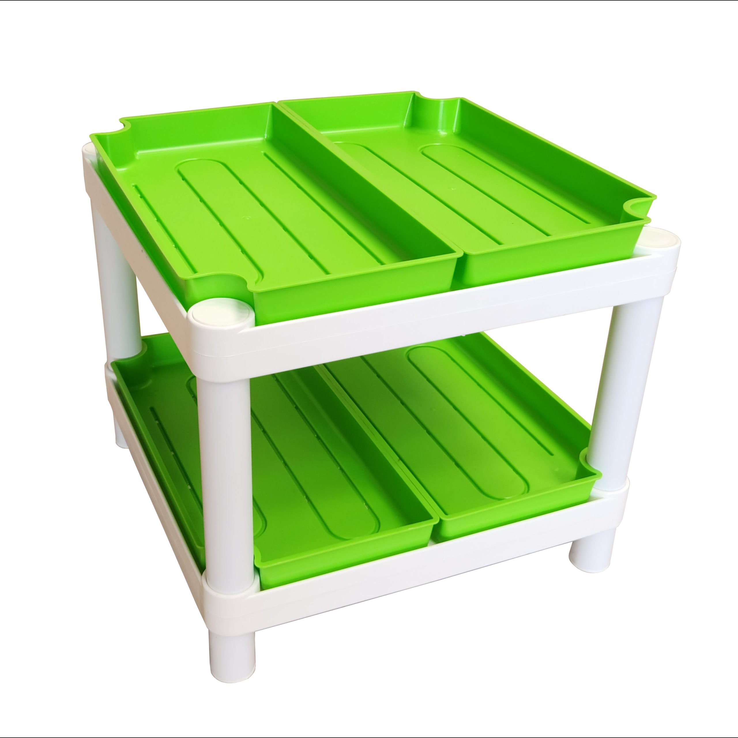 microgreens counter white