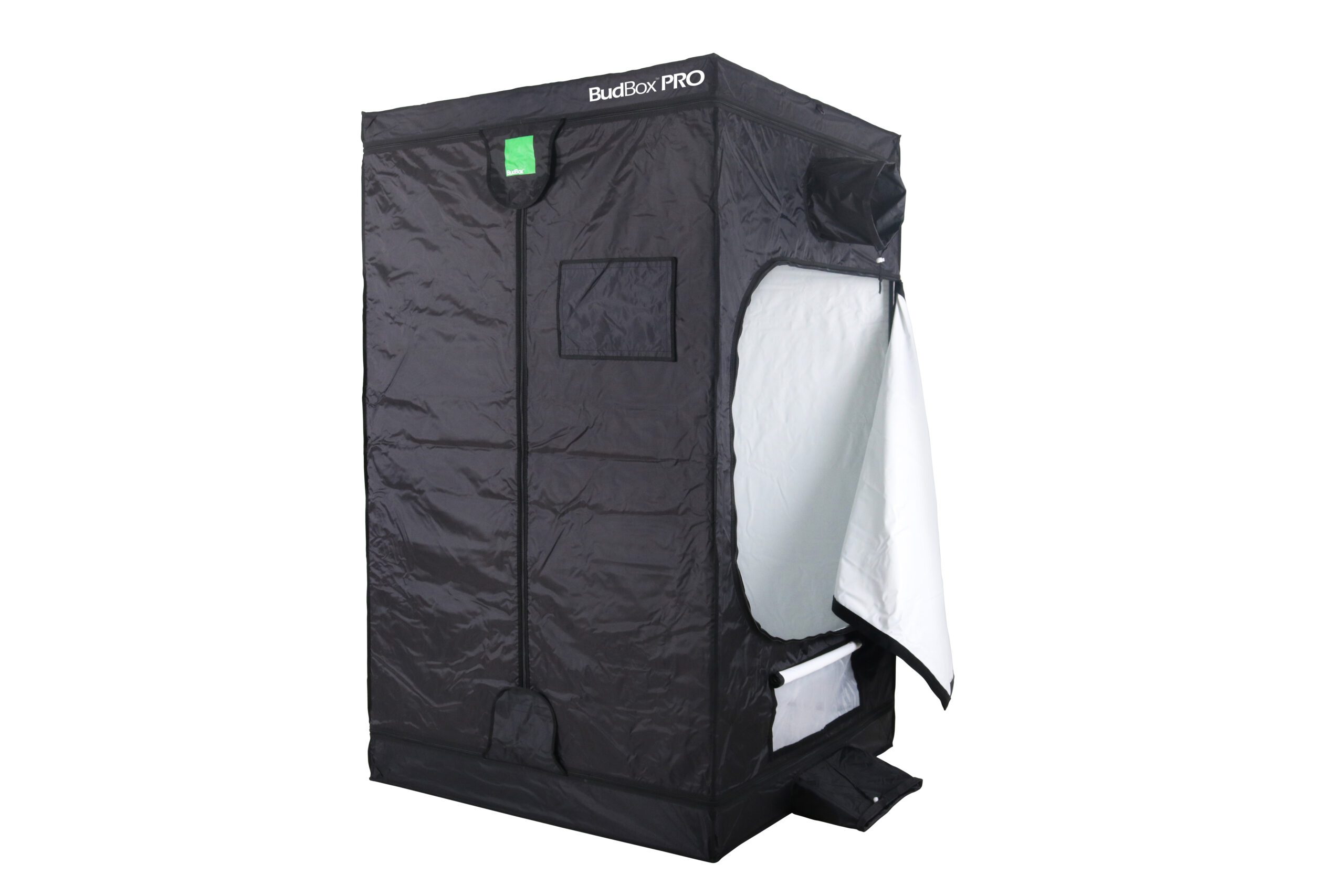 budbox pro white 120x120x200 side