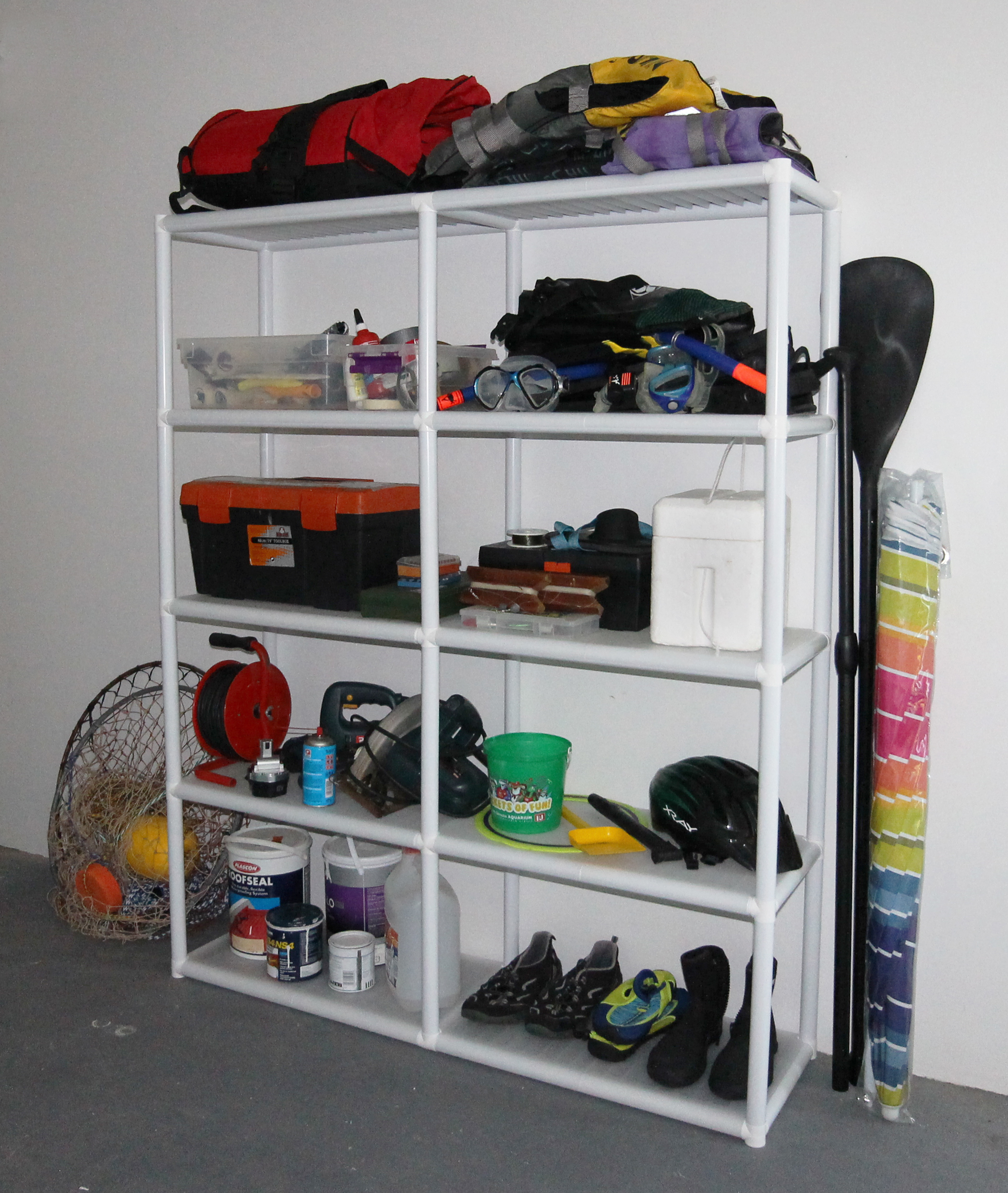 Tier 5 10 Shelve system